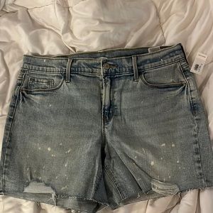 Brand New Size 10 Old Navy, Denim distressed shorts!